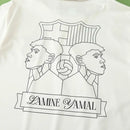 CAMISETA BARCELONA YAMAL BLANCA 24/25 HOMBRE