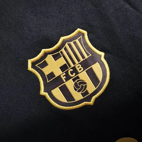 BARCELONA II 20-21 NEGRA MANGA LARGA RETRO HOMBRE