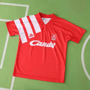 CAMISETA LIVERPOOL I 1992 RETRO EQUIPACIÓN PARA NIÑOS
