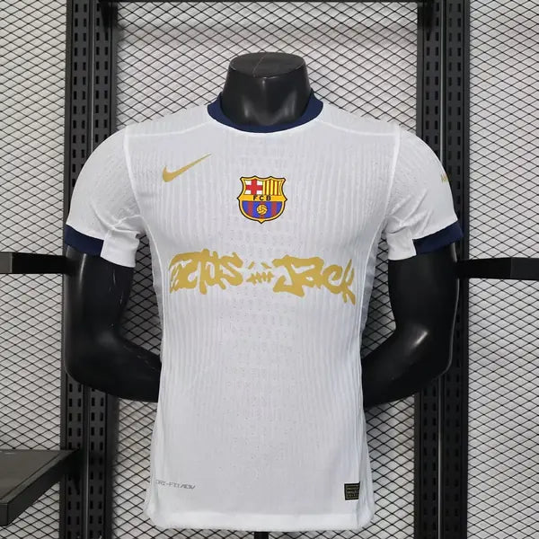 BARCELONA TRAVIS SCOTT CACTUS JACK BLANCA VERSIÓN JUGADOR