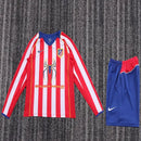 EQUIPACIÓN PARA NIÑOS ATLÉTICO DE MADRID I 04-05 RETRO