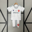 CAMISETA UNIVERSIDAD DE CHILE II 24/25 CONJUNTO INFANTIL