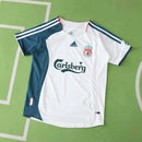CAMISETA LIVERPOOL II 2006 RETRO EQUIPACIÓN PARA NIÑOS