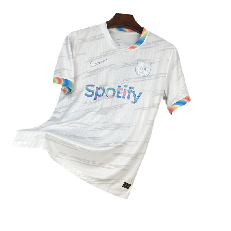 CAMISETA BARCELONA BLANCA EDICIÓN ESPECIAL 25/26 HOMBRE