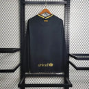 BARCELONA II 20-21 NEGRA MANGA LARGA RETRO HOMBRE