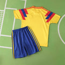 CAMISETA COLOMBIA I 1990 EQUIPACIÓN PARA NIÑOS RETRO