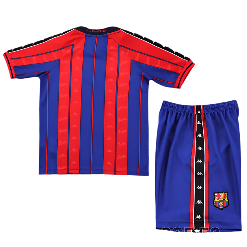 CAMISETA BARCELONA I 97/98 CONJUNTO INFANTIL (RETRO)