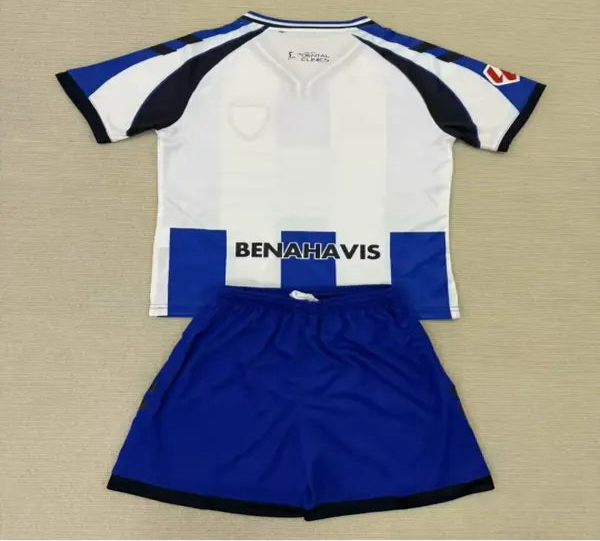 CAMISETA MÁLAGA CELEBRATIVO 25-26 CONJUNTO INFANTIL