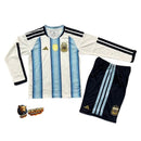 ARGENTINA I 2026 MUNDIAL EQUIPACIÓN PARA NIÑOS MANGA LARGA