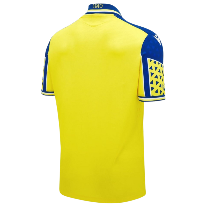 Cádiz 2024/2025 - Camiseta de local Cádiz - Diseño retro - Temporada 1991-94 - Amarillo - Azul - Blanco - La Liga 2 - Historia del club - Tradición - Moderno - Temporada - Fútbol - Equipamiento deportivo.