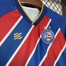 Camiseta Bahia I 24/25 conjunto infantil azul tricolor - Camiseta - Bahia - 24/25 - Conjunto infantil - Azul - Tricolor - Fútbol - Equipamiento deportivo - Niños - Estilo.