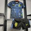 Camiseta Brasil edición especial dark blue conjunto infantil - Camiseta - Brasil - Edición especial - Dark blue - Conjunto infantil - Fútbol - Equipamiento deportivo - Niños - Estilo.