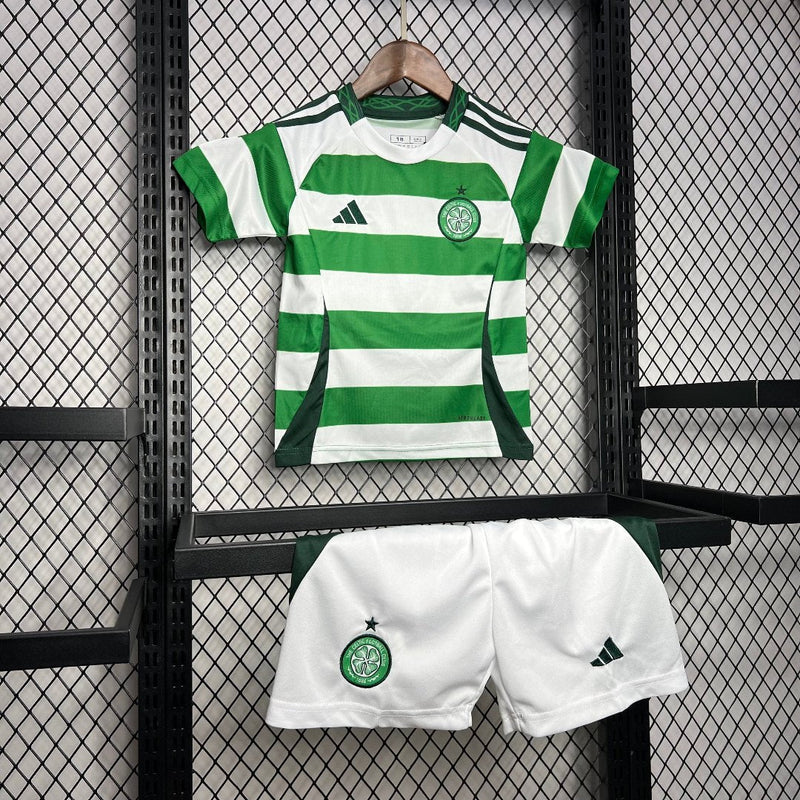 Camiseta Celtic I 24/25 conjunto infantil - Camiseta - Celtic - 24/25 - Conjunto infantil - Fútbol - Equipamiento deportivo - Niños - Estilo.
