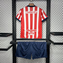 Camiseta Chivas Guadalajara I 24/25 conjunto infantil blanco rojo - Camiseta - Chivas Guadalajara - 24/25 - Conjunto infantil - Blanco - Rojo - Fútbol - Equipamiento deportivo - Niños - Estilo.