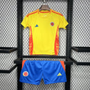 Camiseta Colombia I 24/25 conjunto infantil amarillo - Camiseta - Colombia - 24/25 - Conjunto infantil - Amarillo - Fútbol - Equipamiento deportivo - Niños - Estilo.