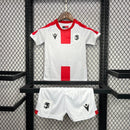 Camiseta Georgia I Euro 2024 conjunto infantil blanco - Camiseta - Georgia - Euro 2024 - Conjunto infantil - Blanco - Fútbol - Equipamiento deportivo - Niños - Estilo.