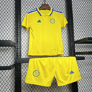 Camiseta Leeds United II 24/25 conjunto infantil amarillo - Camiseta - Leeds United - 24/25 - Conjunto infantil - Amarillo - Fútbol - Equipamiento deportivo - Niños - Estilo.