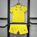 Camiseta Leeds United II 24/25 conjunto infantil amarillo - Camiseta - Leeds United - 24/25 - Conjunto infantil - Amarillo - Fútbol - Equipamiento deportivo - Niños - Estilo.