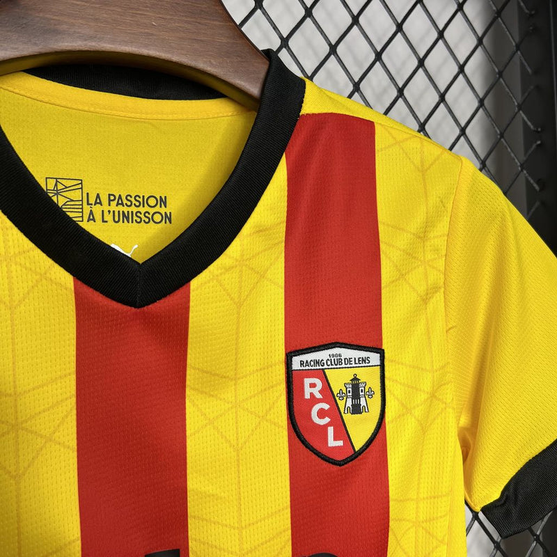 Camiseta Lens I 24/25 conjunto infantil amarilla - Camiseta - Lens - 24/25 - Conjunto infantil - Amarilla - Fútbol - Equipamiento deportivo - Niños - Estilo.
