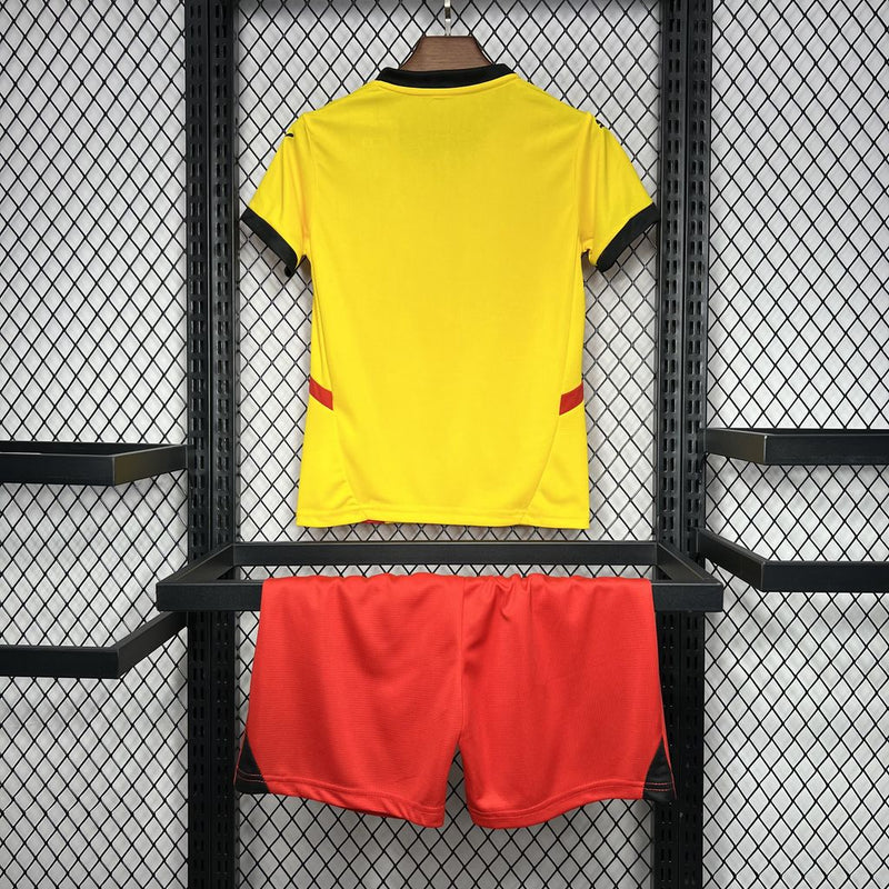 Camiseta Lens I 24/25 conjunto infantil amarilla - Camiseta - Lens - 24/25 - Conjunto infantil - Amarilla - Fútbol - Equipamiento deportivo - Niños - Estilo.