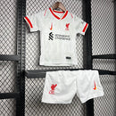 Camiseta Liverpool III 24/25 conjunto infantil blanco - Camiseta - Liverpool - 24/25 - Conjunto infantil - Blanco - Fútbol - Equipamiento deportivo - Niños - Estilo.