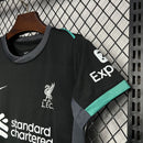 Camiseta Liverpool II 24/25 conjunto infantil negro - Camiseta - Liverpool - 24/25 - Conjunto infantil - Negro - Fútbol - Equipamiento deportivo - Niños - Estilo