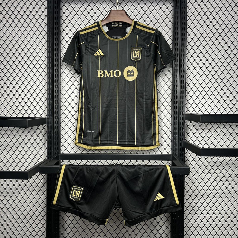 Camiseta Los Angeles I 24/25 conjunto infantil negra - Camiseta - Los Angeles - 24/25 - Conjunto infantil - Negra - Fútbol - Equipamiento deportivo - Niños - Estilo.