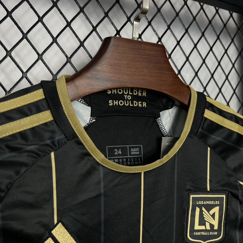 Camiseta Los Angeles I 24/25 conjunto infantil negra - Camiseta - Los Angeles - 24/25 - Conjunto infantil - Negra - Fútbol - Equipamiento deportivo - Niños - Estilo.