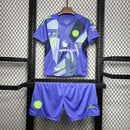 Camiseta Manchester United portero 24/25 conjunto infantil morado - Camiseta - Manchester United - Portero - 24/25 - Conjunto infantil - Morado - Fútbol - Equipamiento deportivo - Niños - Estilo.