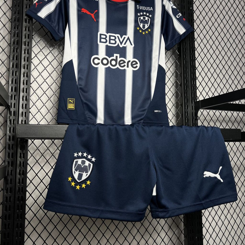 Camiseta Monterrey I 24/25 conjunto infantil - Camiseta - Monterrey - 24/25 - Conjunto infantil - Fútbol - Equipamiento deportivo - Niños - Estilo.