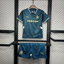 Camiseta Olympique de Marseille II 24/25 conjunto infantil azul - Camiseta - Olympique de Marseille - 24/25 - Conjunto infantil - Azul - Fútbol - Equipamiento deportivo - Niños - Estilo.