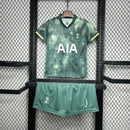 Camiseta Tottenham III 24/25 conjunto infantil verde - Camiseta - Tottenham - 24/25 - Conjunto infantil - Verde - Fútbol - Equipamiento deportivo - Niños - Estilo.