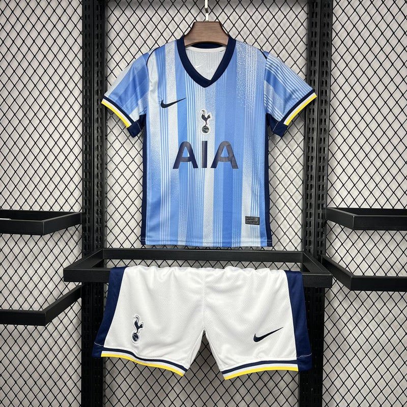Camiseta Tottenham II 24/25 conjunto infantil azul - Camiseta - Tottenham - 24/25 - Conjunto infantil - Azul - Fútbol - Equipamiento deportivo - Niños - Estilo.