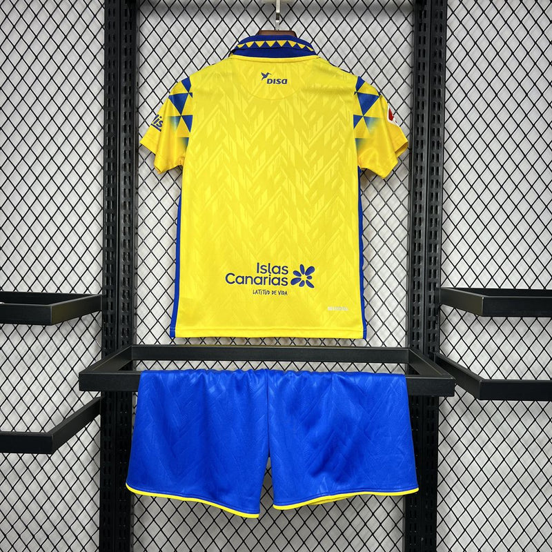 Conjunto infantil Las Palmas amarilla 2024/25 - Amarillo - Infantil - Las Palmas - Temporada 2024-2025 - Fútbol - Equipamiento deportivo - Niños - Estilo.