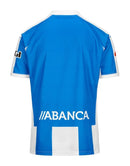 Deportivo de La Coruña 2024/2025 - Camiseta de local Deportivo de La Coruña - La Liga 2 - Diseño clásico - Homenaje a Arsenio Iglesias - Rayas anchas - Azul - Blanco -  Arsenio Iglesias - Volta para nos guiar - Temporada - Fútbol - Estilo - Equipamiento deportivo - Historia del club.