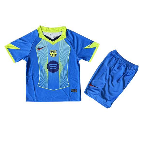 BARCELONA 25/26 EDICIÓN ESPECIAL AZUL CONJUNTO INFANTIL
