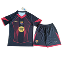 BARCELONA NEGRA Y ROJA 25/26 EQUIPACIÓN PARA NIÑOS