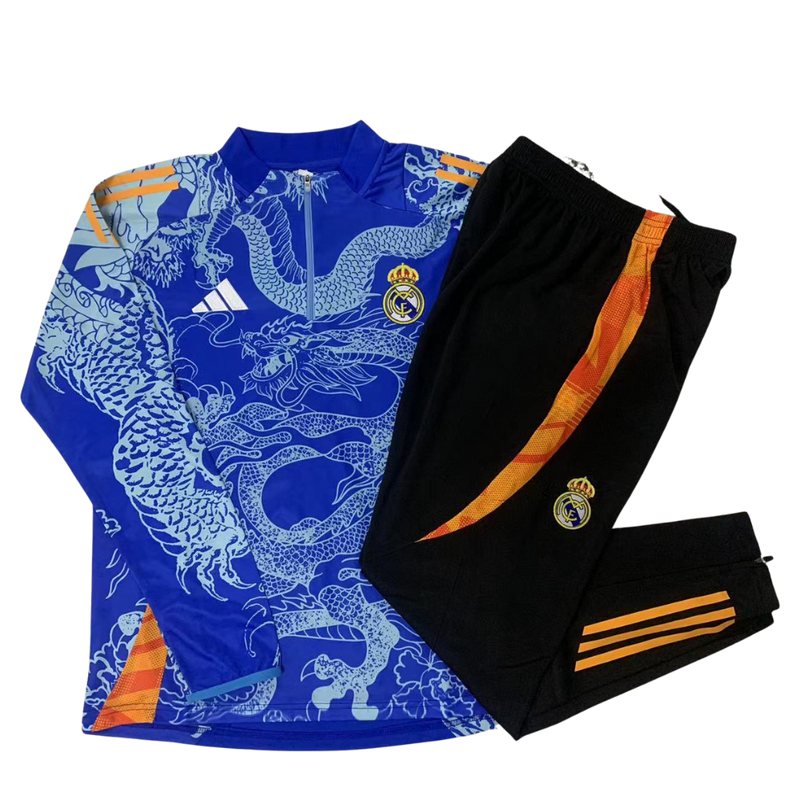 CONJUNTO LARGO REAL MADRID ENTRENAMIENTO VIII 24/25 HOMBRE