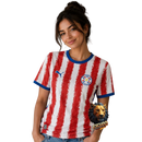 CAMISETA PARAGUAY I MUNDIAL 2026 MUJER
