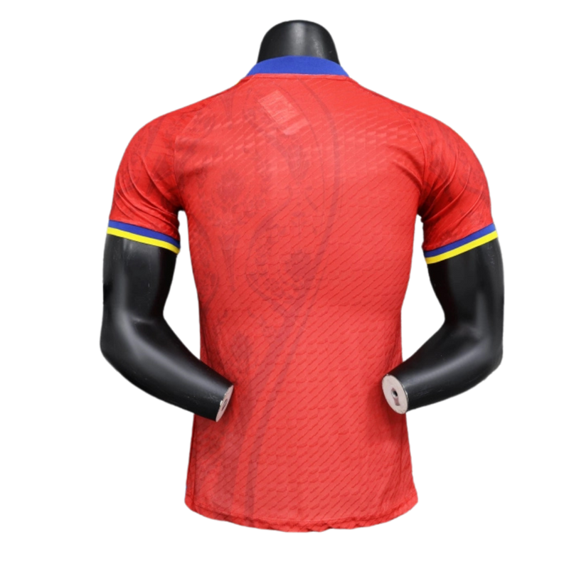 España-Camiseta-Edición Especial-Hombre-Jugador-Fútbol-Equipación-Uniforme-Temporada-Clásico-Deportivo-Calidad-Estilo