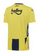 Fenerbahçe 2024/2025 - Camiseta titular Fenerbahçe - Superliga de Turquía - Diseño clásico - Detalles modernos - Amarillo - Azul marino - Gola redonda - Escudo del Fenerbahçe - Identidad del club - Historia del club - Elementos clásicos - Detalles modernos.
