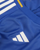 Camiseta Leicester City - 2024-25 - Leicester City - Fútbol - Premier League - Azul - Blanco - Amarillo - Adidas - Diseño - Temporada - Camiseta titular - Club - Estadio - Jugadores - Moda - Estilo - Comprar - Camisetas de fútbol - Venta - Última colección - Moda deportiva