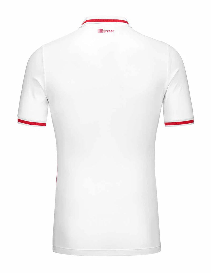 AS Mónaco - 2024-25 - AS Mónaco - Fútbol - Ligue 1 - Champions League - Blanco - Rojo - Kappa -  Diseño -  Temporada - Camiseta titular - Club - Estadio - Jugadores - Moda - Estilo - Comprar - Camisetas de fútbol - Venta - Última colección - Moda deportiva -  