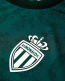 AS Mónaco - 2024-25 - AS Mónaco - Fútbol - Ligue 1 - Champions League - Verde - Negro - Kappa -  Diseño -  Temporada - Segunda camiseta - Club - Estadio - Jugadores - Moda - Estilo - Comprar - Camisetas de fútbol - Venta - Última colección - Moda deportiva -  
