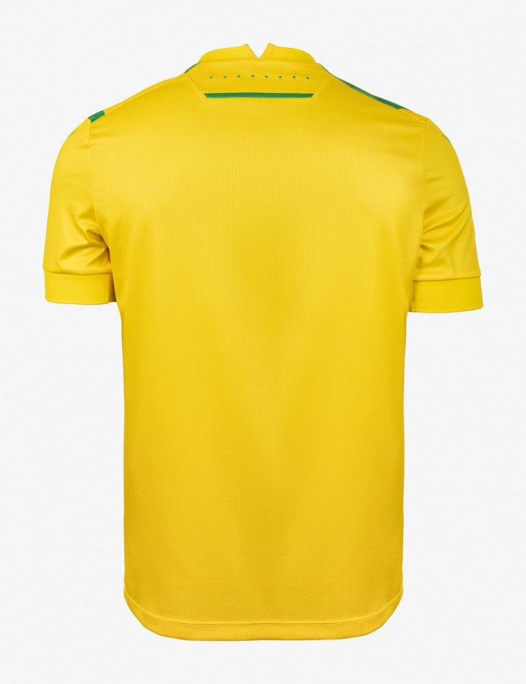 Nantes - 2024-2025 - Nantes - Fútbol - Ligue 1 - Copa de Francia - Macron -  Diseño -  Temporada - Camiseta titular - Club - Estadio - Jugadores - Moda - Estilo - Comprar - Camisetas de fútbol - Venta - Última colección - Moda deportiva -  Amarillo - Verde - Clásico - 