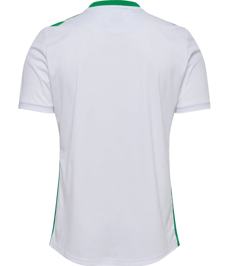 Saint-Étienne - 2024-2025 - Saint-Étienne - Fútbol - Ligue 2 - Hummel -  Diseño -  Temporada - Camiseta suplente - Club - Estadio - Jugadores - Moda - Estilo - Comprar - Camisetas de fútbol - Venta - Última colección - Moda deportiva - Blanco - Verde - Moderno - 
