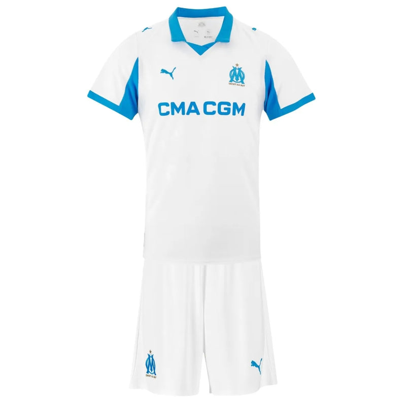 CAMISETA OLYMPIQUE DE MARSEILLE I 25/26 CONJUNTO INFANTIL