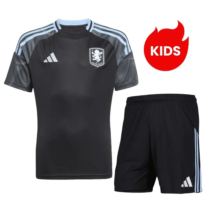 CAMISETA ASTON VILLA II 25/26 CONJUNTO INFANTIL
