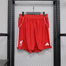 PANTALONES CORTOS LIVERPOOL I ROJO 25/26 JUGADOR