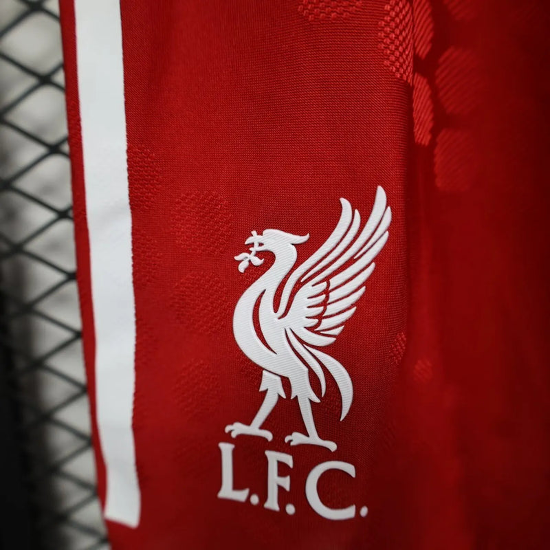 PANTALONES CORTOS LIVERPOOL I ROJO 25/26 JUGADOR